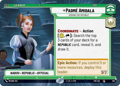 Padmé Amidala - Al servizio della Repubblica (Iperspazio) [TWI - 283] - Twilight of the Republic