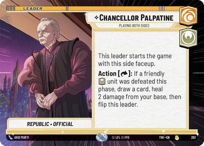 Cancelliere Palpatine - Il doppiogioco (Iperspazio) [TWI - 292] - Il Crepuscolo della Repubblica
