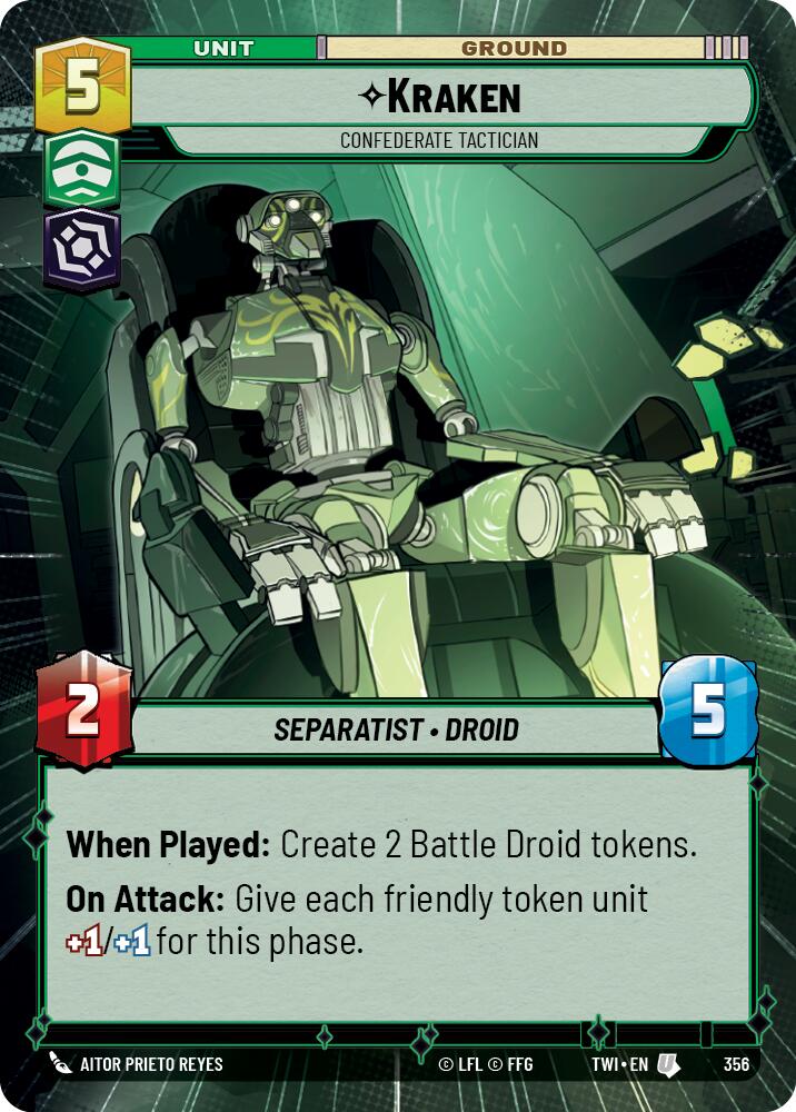 Kraken - Confederate Tactician (Hyperspace) [TWI - 356]