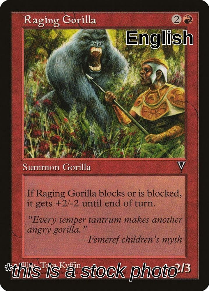 Raging Gorilla