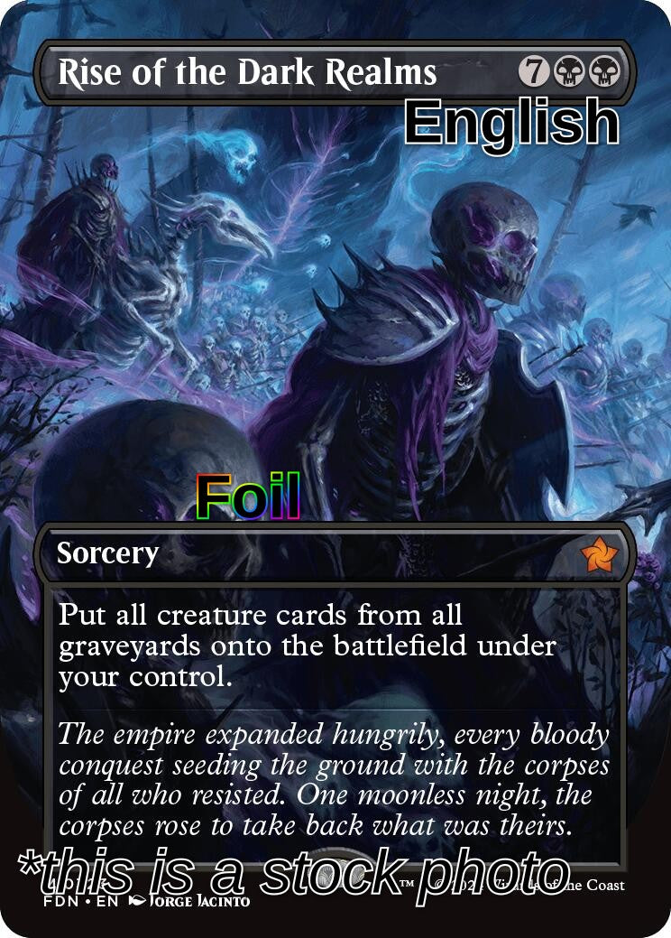Rise of the Dark Realms (Borderless)