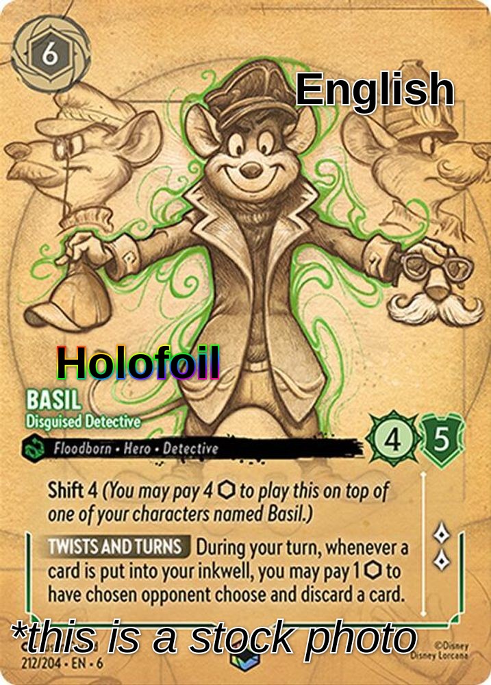 Basil - Disguised Detective (Enchanted)