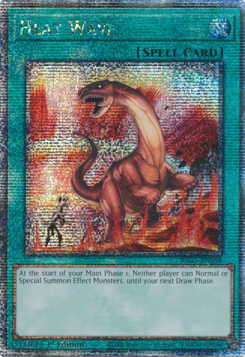Heat Wave (Quarter Century Secret Rare)
