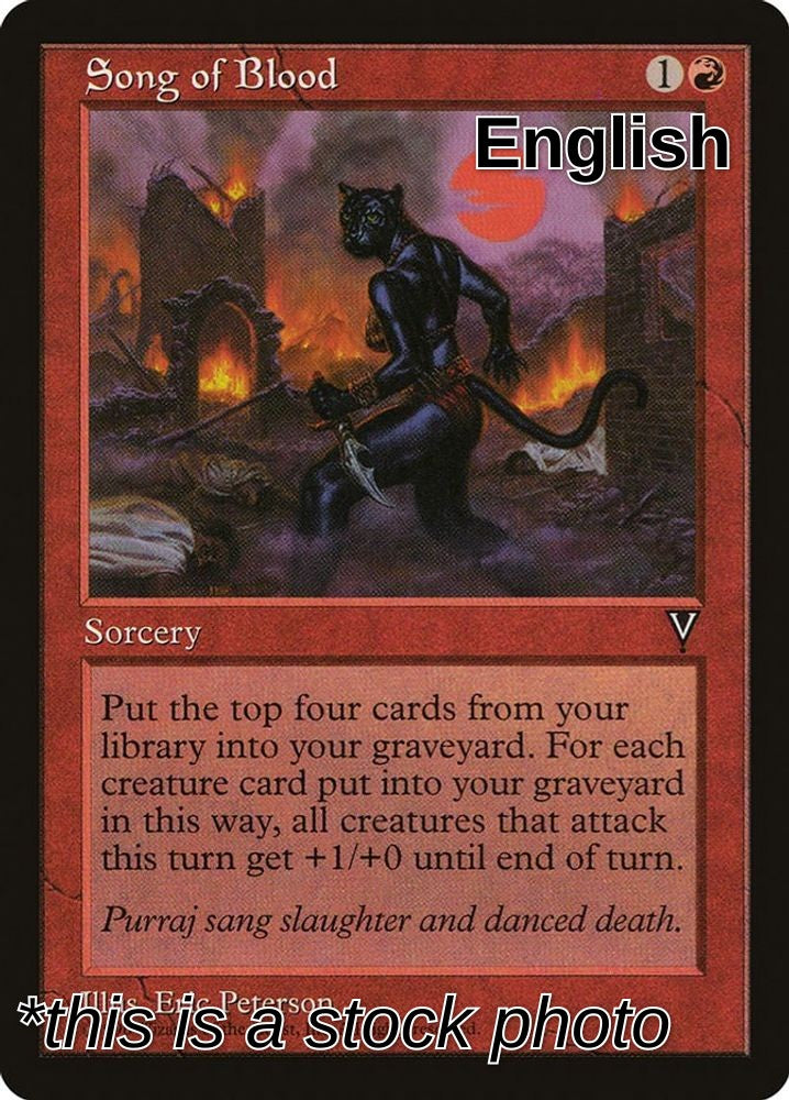 Song of Blood
