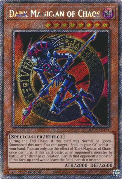 Dark Magician of Chaos (Platinum Secret Rare)