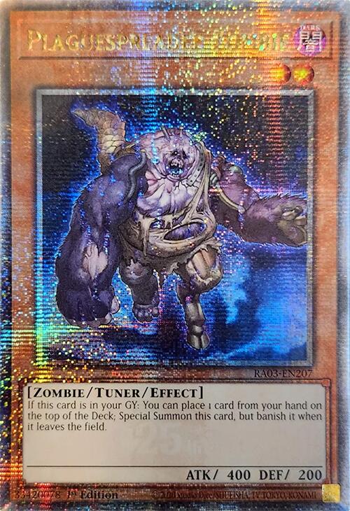 Plaguespreader Zombie (Quarter Century Secret Rare)