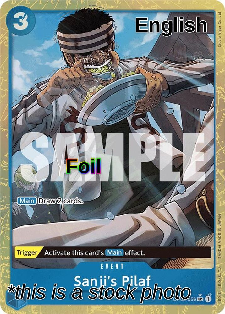 Sanji's Pilaf (Alternate Art)