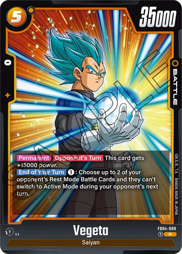 Vegeta - FB04-089 [FB04 - FB04-089]