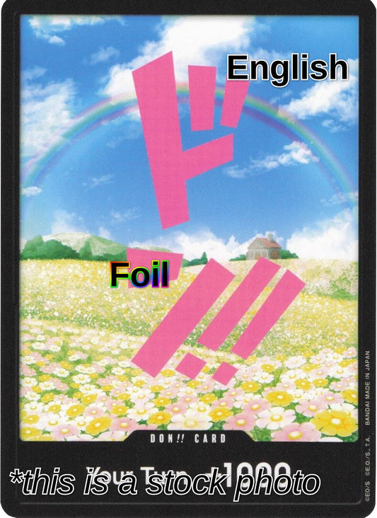 DON!! Card (Rebecca)