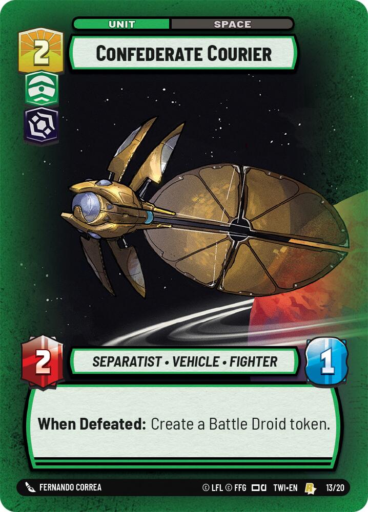 Coursier confédéré [TWI-WPP - 13/20] - Le Crépuscule de la République : promos hebdomadaires