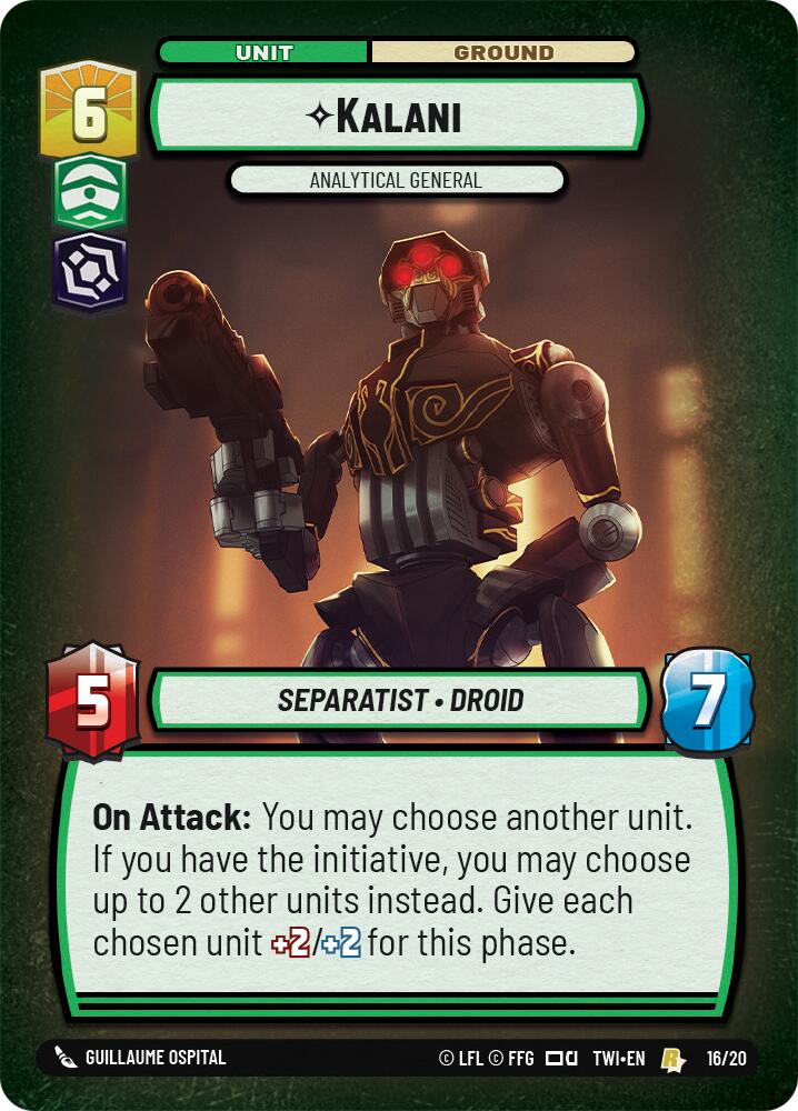 Kalani - Général analytique [TWI-WPP - 16/20] - Twilight of the Republic : Promos de jeu hebdomadaires