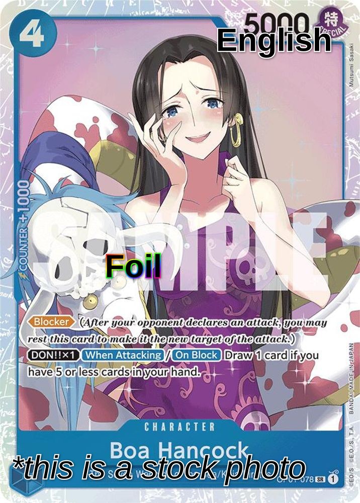 Boa Hancock (OP01-078) (Reprint)