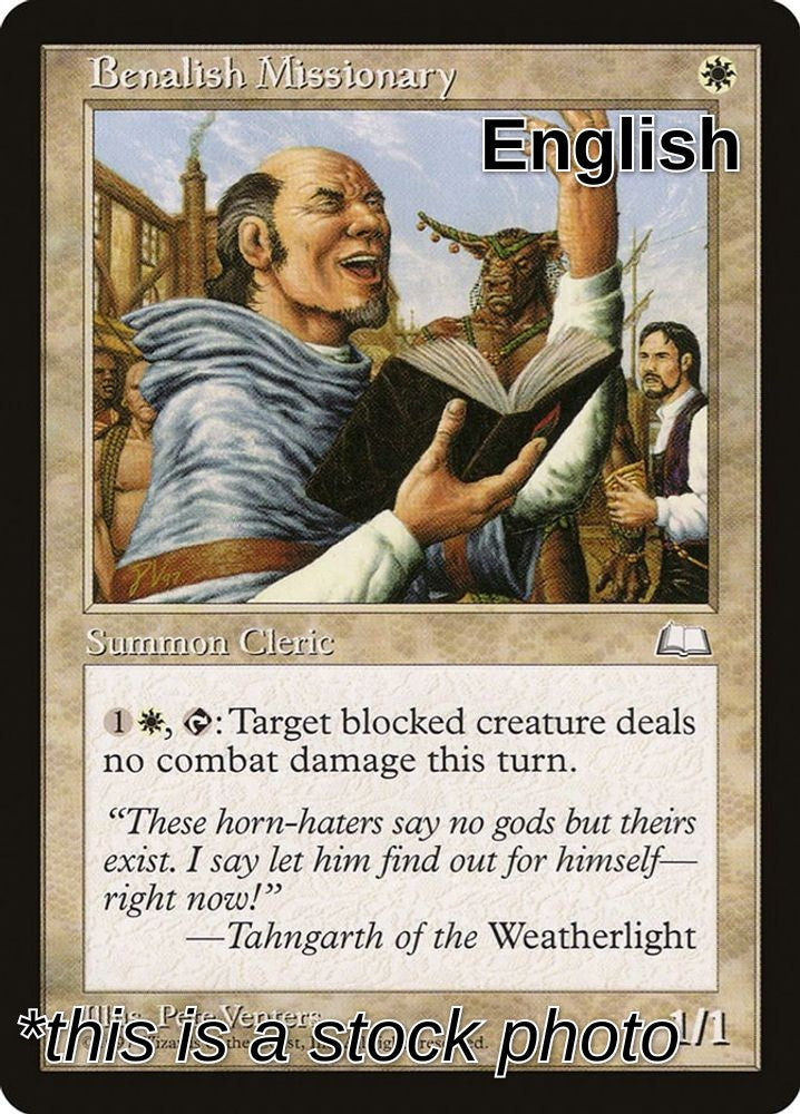 Benalish Missionary