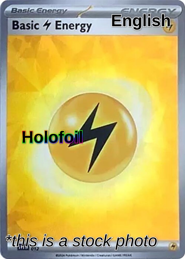 Basic Lightning Energy (Cracked Ice Holo)