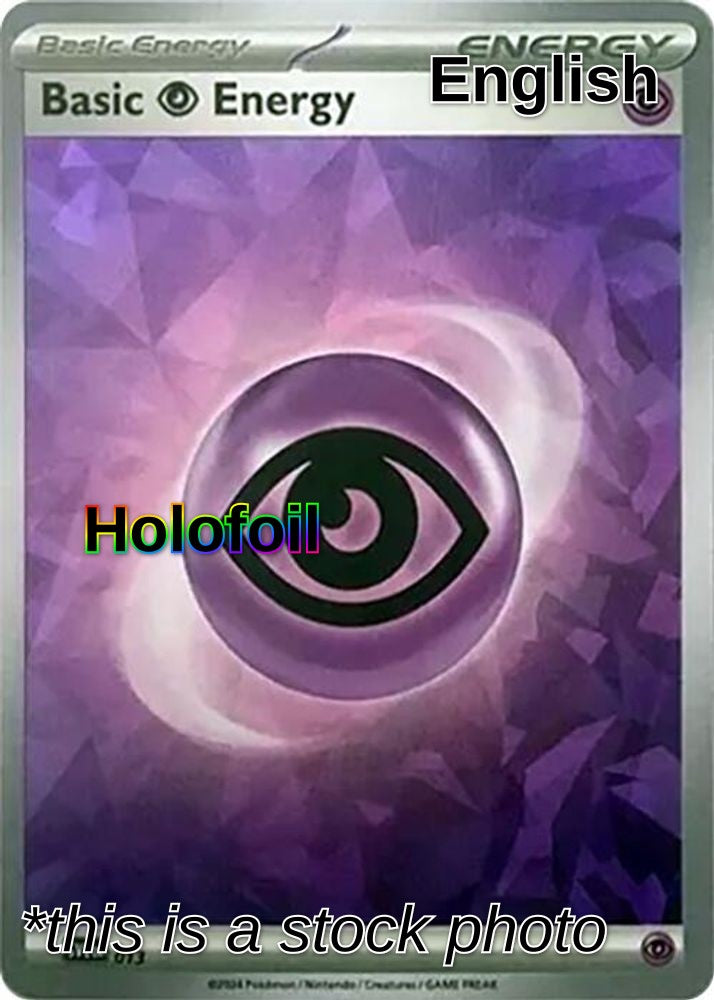 Basic Psychic Energy (Cracked Ice Holo)