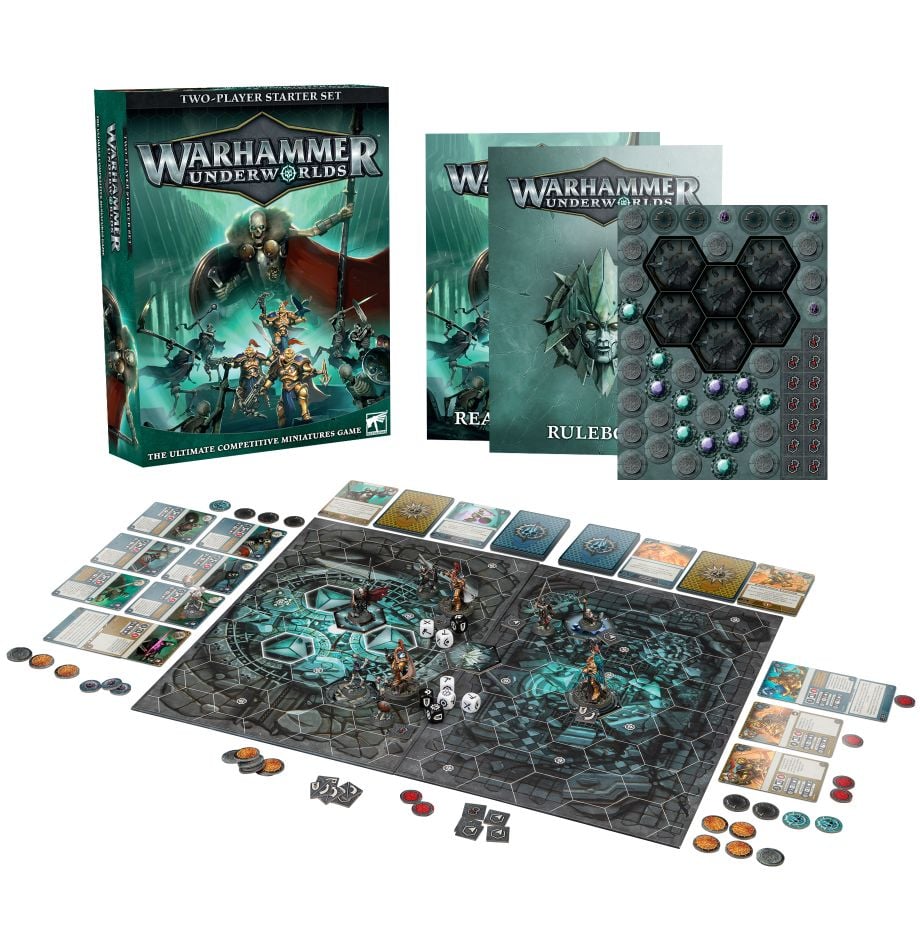 Warhammer Underworlds: Two-Player Starter Set - Board & Miniatures Game (new box)