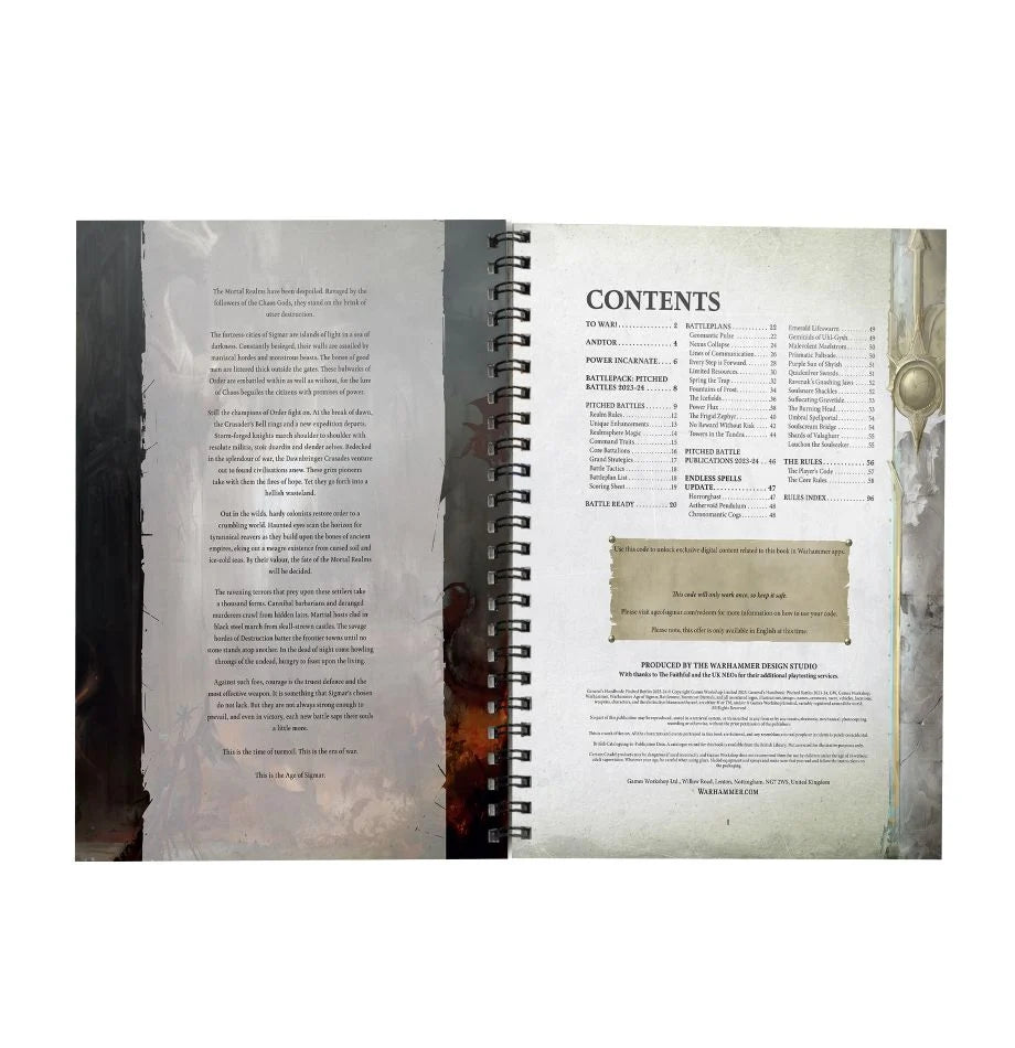 Warhammer: Age of Sigmar - General's Handbook: Pitched Battles