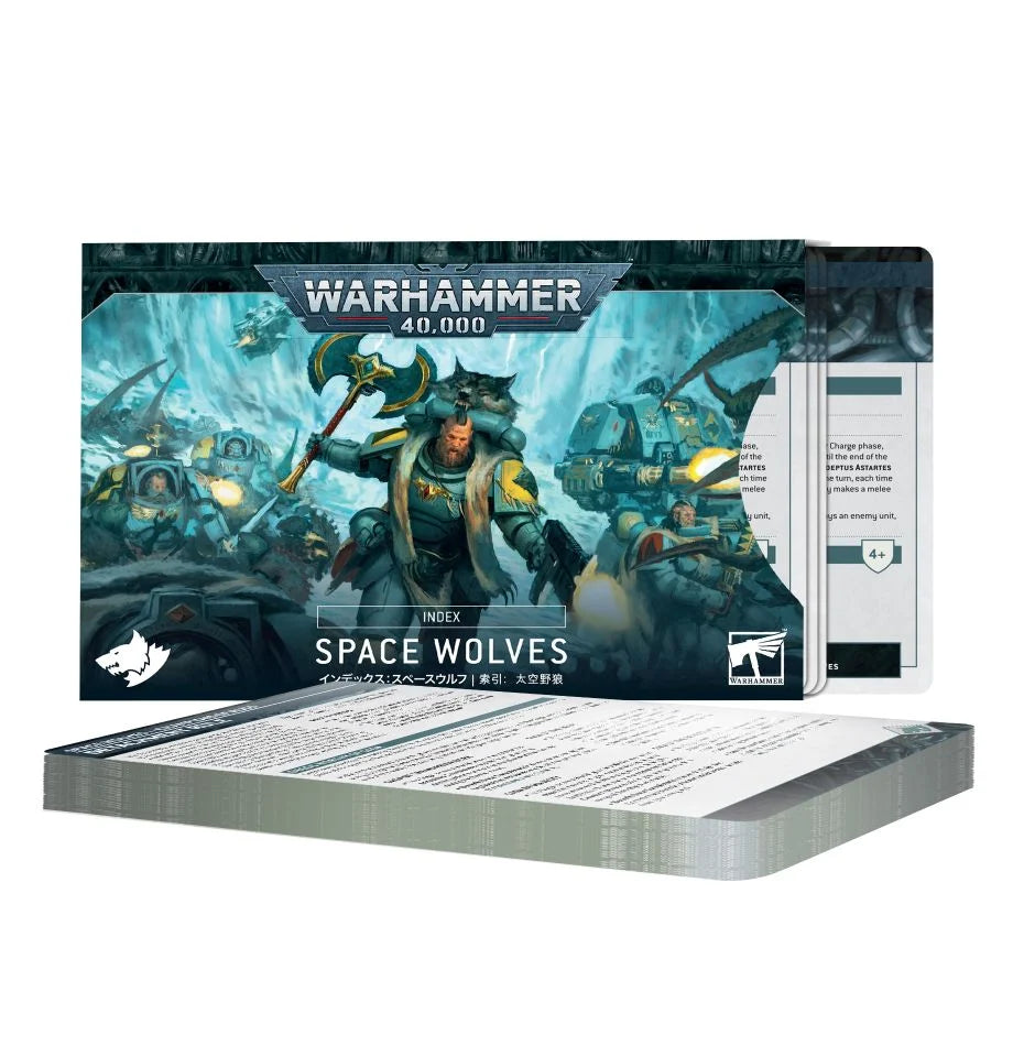 Warhammer: 40k - Index Cards - Space Wolves