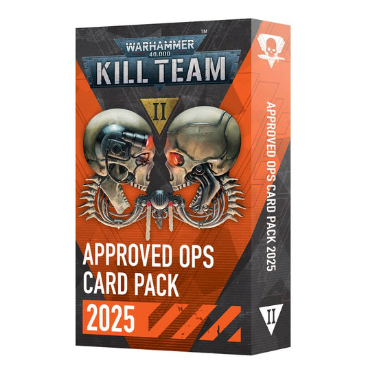 Kill Team: Approved Ops - Tac Ops and MIssion Card Pack(2025)