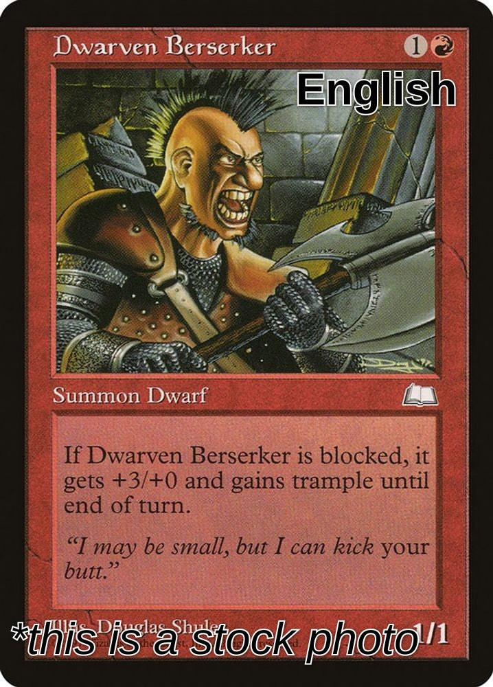 Dwarven Berserker