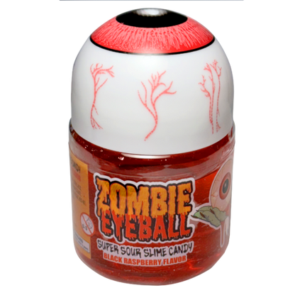 Zombie Eyeball Slime (Black Raspberry Flavored Candy Slime)
