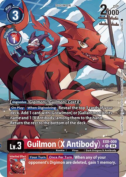 Guilmon (X Antibody) (Alternate Art)