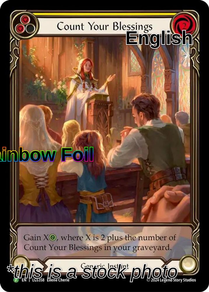Count Your Blessings (Yellow) - LGS358