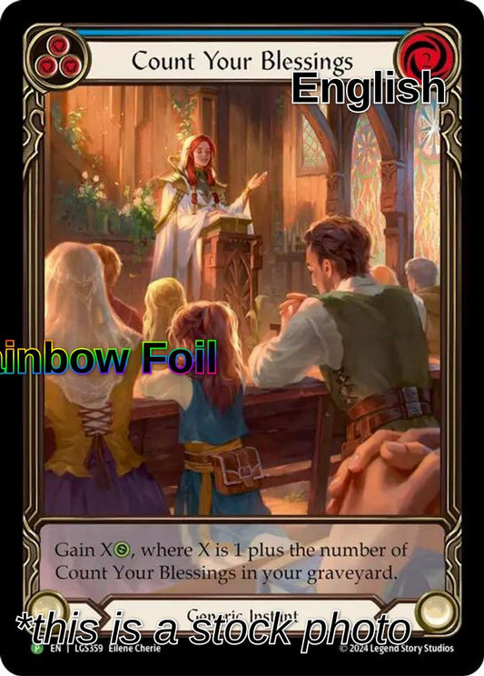 Count Your Blessings (Blue) - LGS359
