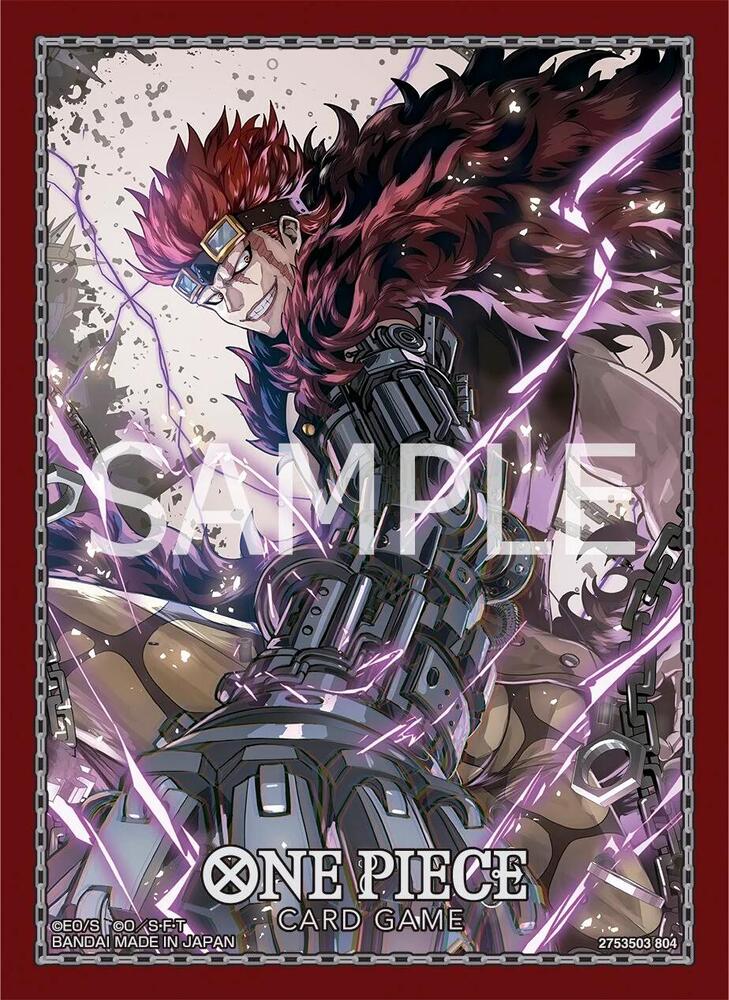 One Piece Card Game Official Sleeves: Assortment 9 eustass