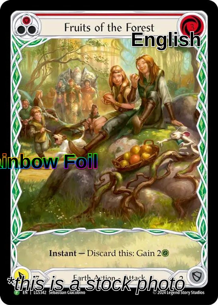 Fruits of the Forest (Red) - LGS342