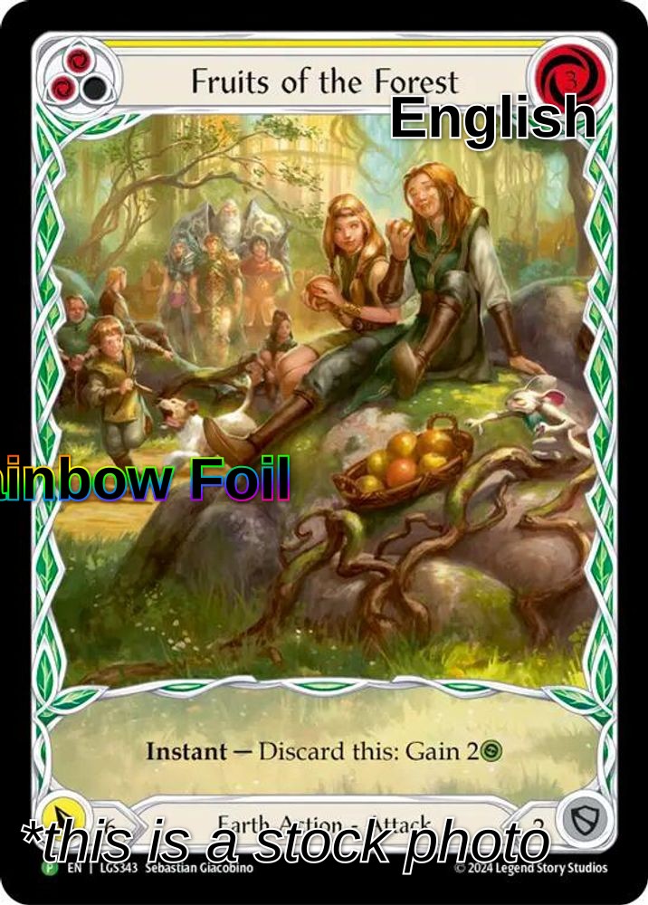 Fruits of the Forest (Yellow) - LGS343