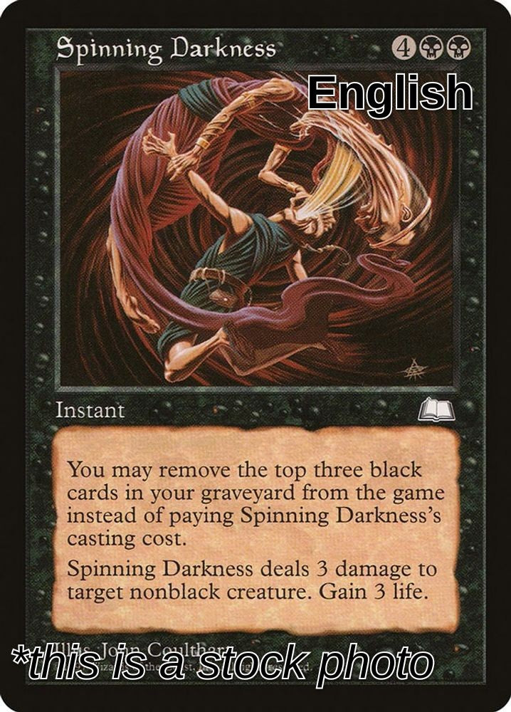 Spinning Darkness