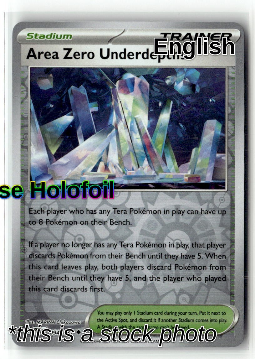 Area Zero Underdepths