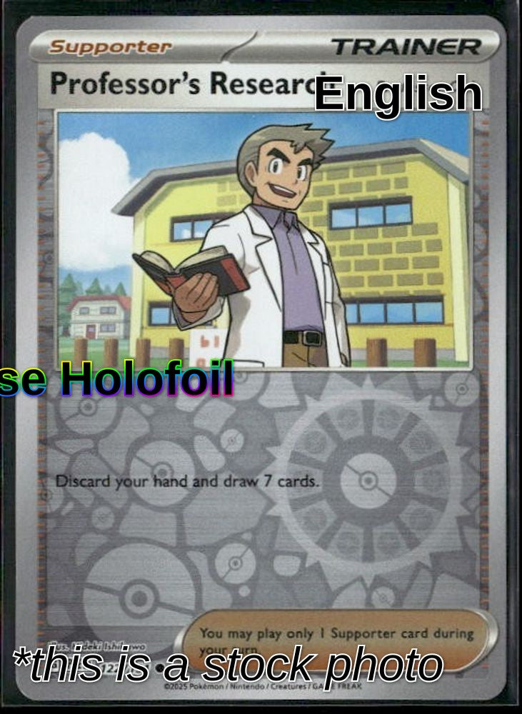 Professor's Research [Professor Oak]