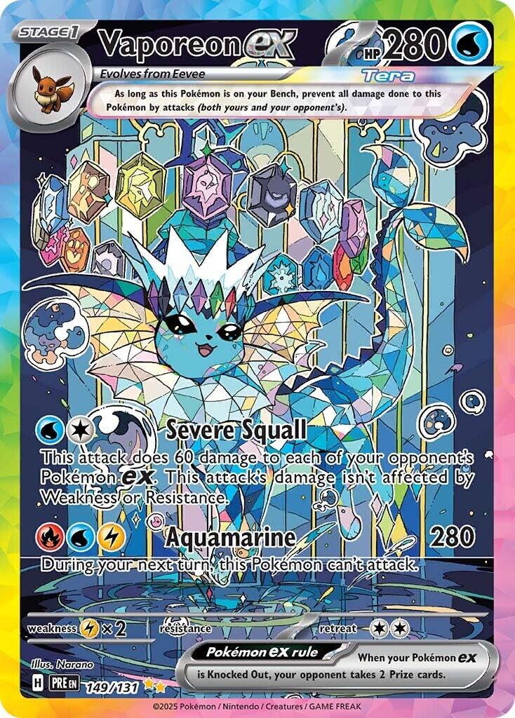 Vaporeon ex - 149/131