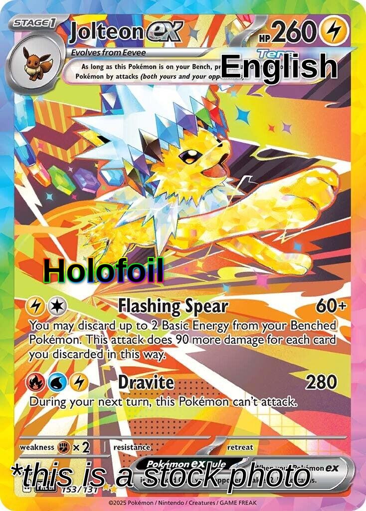 Jolteon ex - 153/131