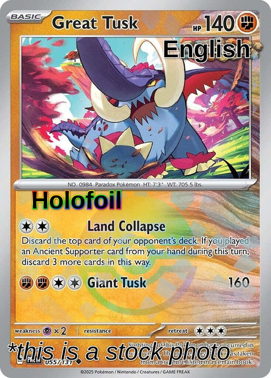 Great Tusk (Poke Ball Pattern)