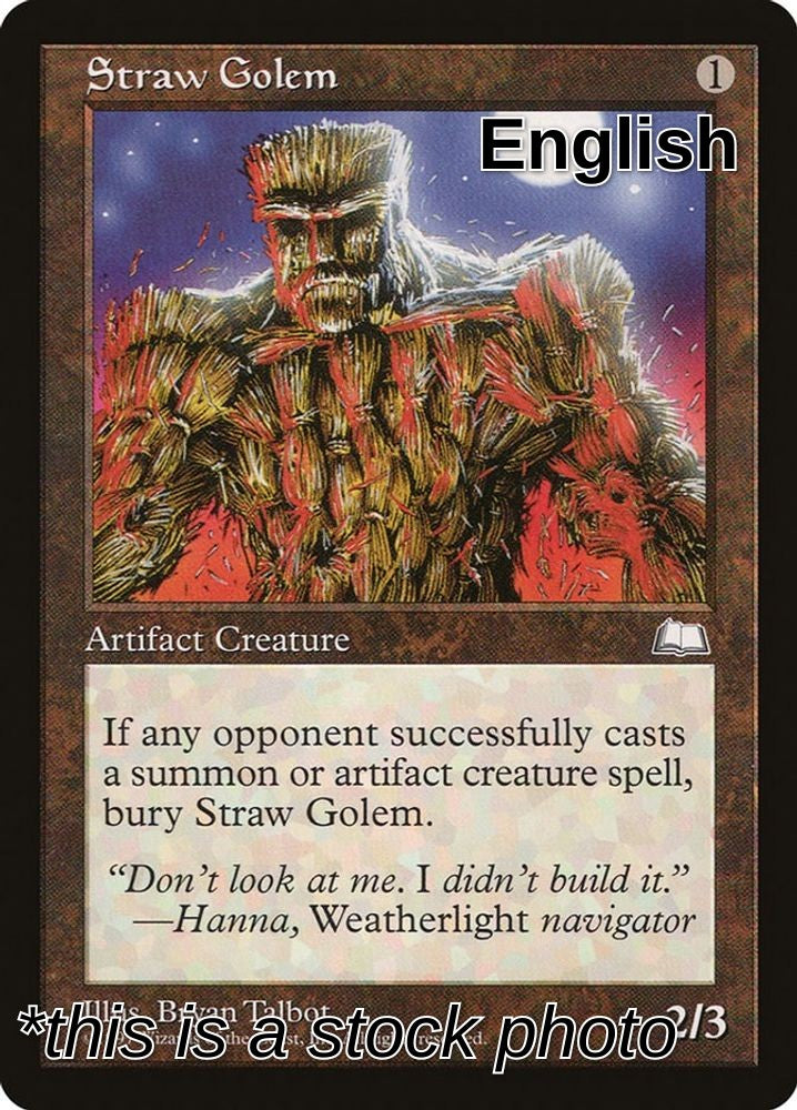 Straw Golem