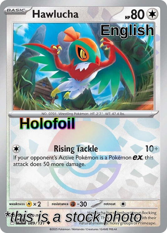 Hawlucha (Poke Ball Pattern)