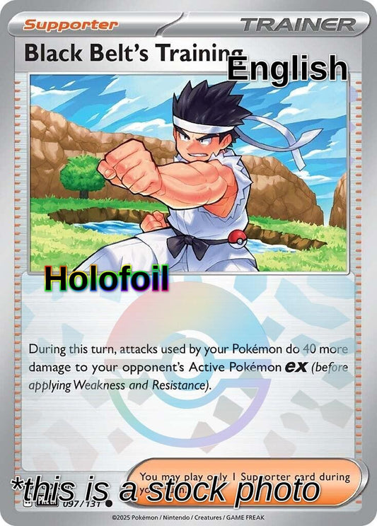 Black Belt's Training - 097/131 (Poke Ball Pattern)
