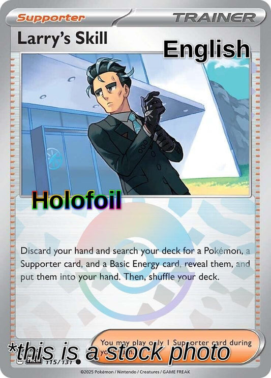 Larry's Skill - 115/131 (Poke Ball Pattern)