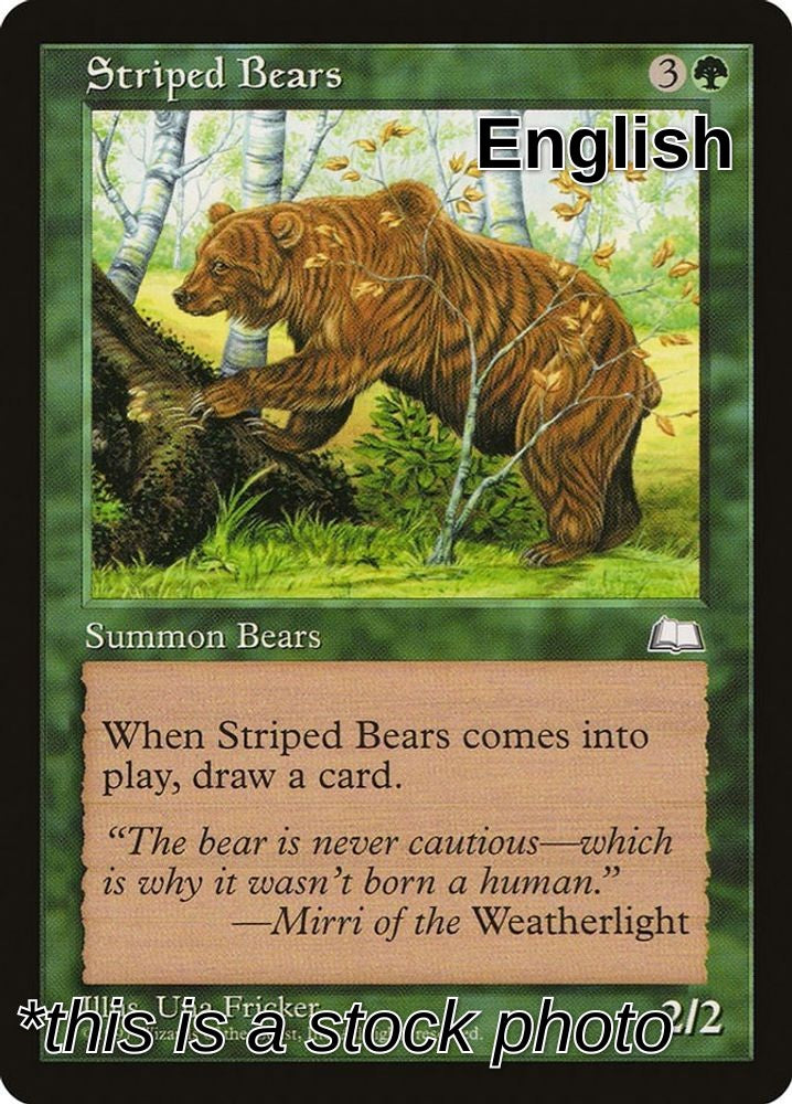 Striped Bears
