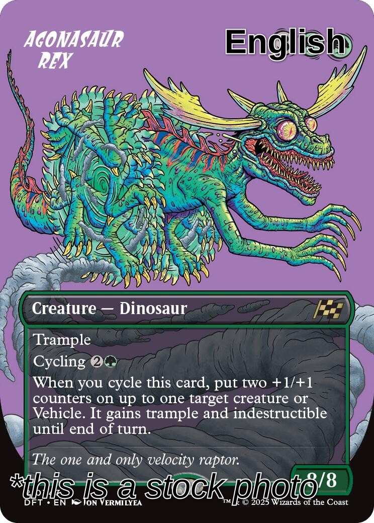 Agonasaur Rex (Borderless)