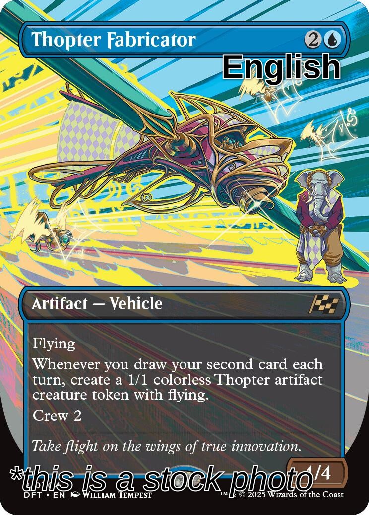 Thopter Fabricator (Borderless)