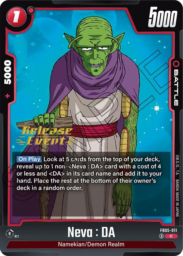 Neva : DA [FB05_PR - FB05-011] - New Adventure Release Event Cards