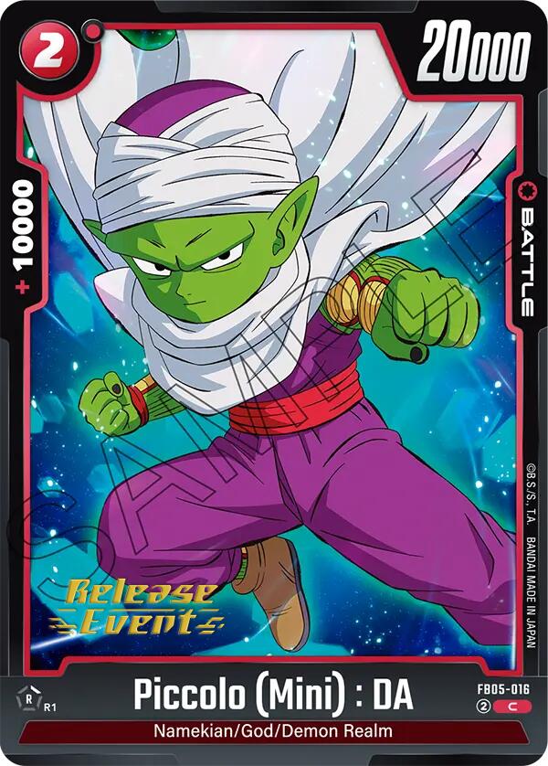 Piccolo (Mini) : DA [FB05_PR - FB05-016] - Carte evento nuova uscita avventura