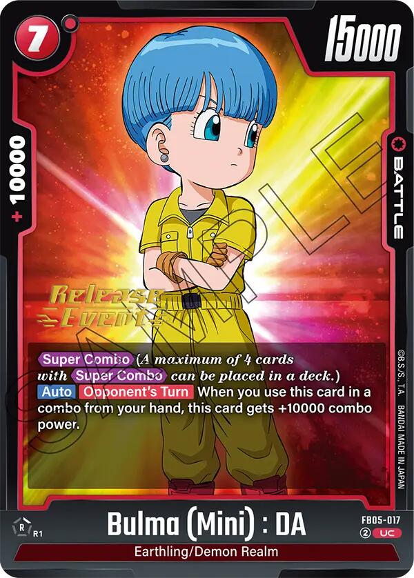 Bulma (Mini) : DA [FB05_PR - FB05-017]