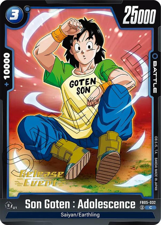 Son Goten : Adolescence [FB05_PR - FB05-032]