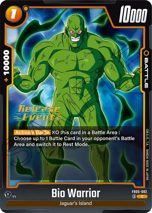 Bio Warrior [FB05_PR - FB05-082 - C] - New Adventure Release Event Cards