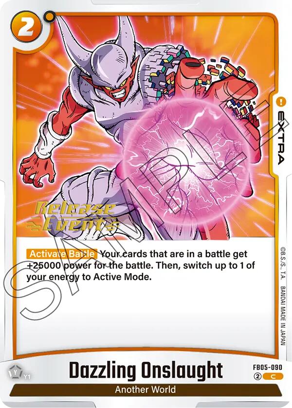 Dazzling Onslaught [FB05_PR - FB05-090 - C] - New Adventure Release Event Cards